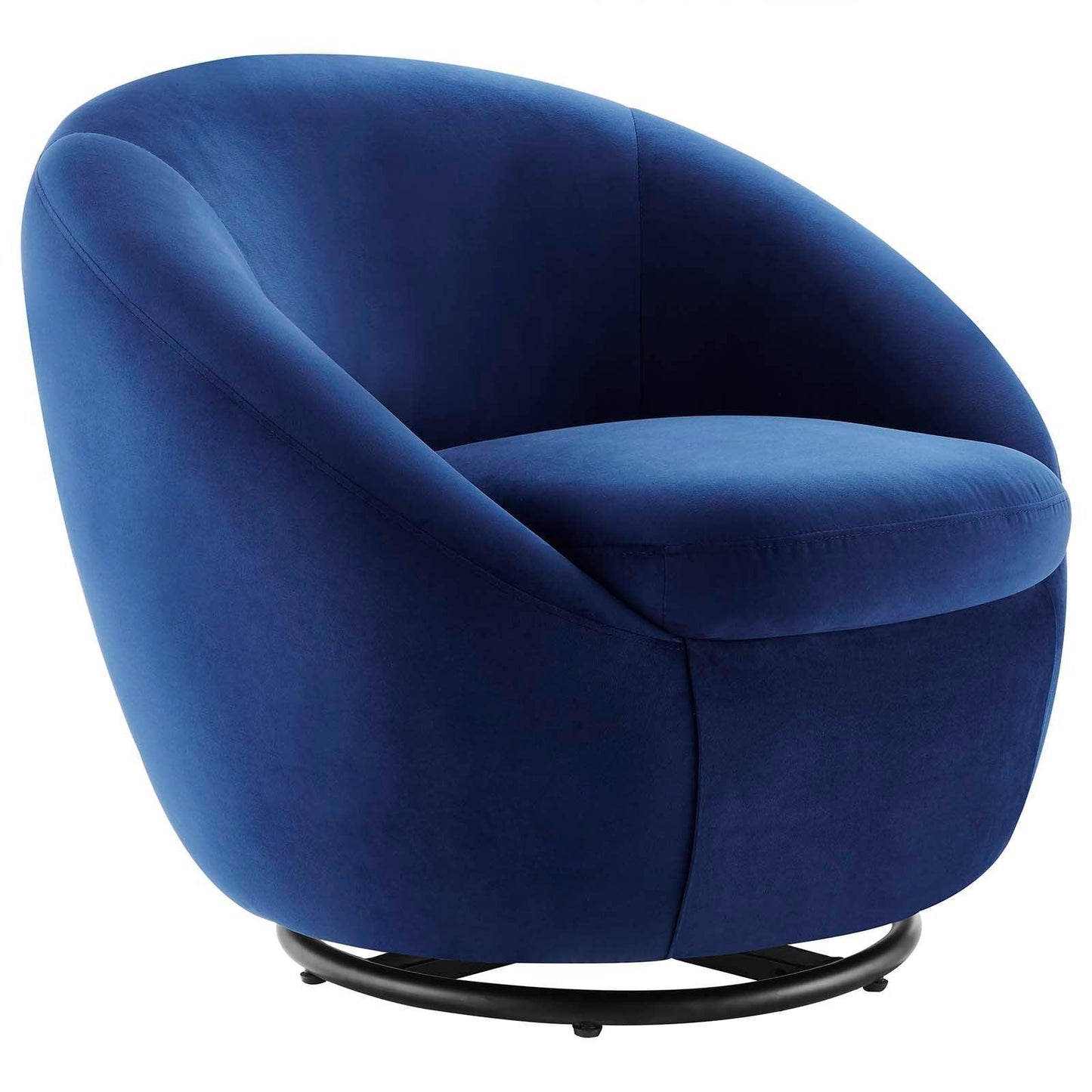 Buttercup Performance Velvet Swivel Chair, EEI-5007 FredCo