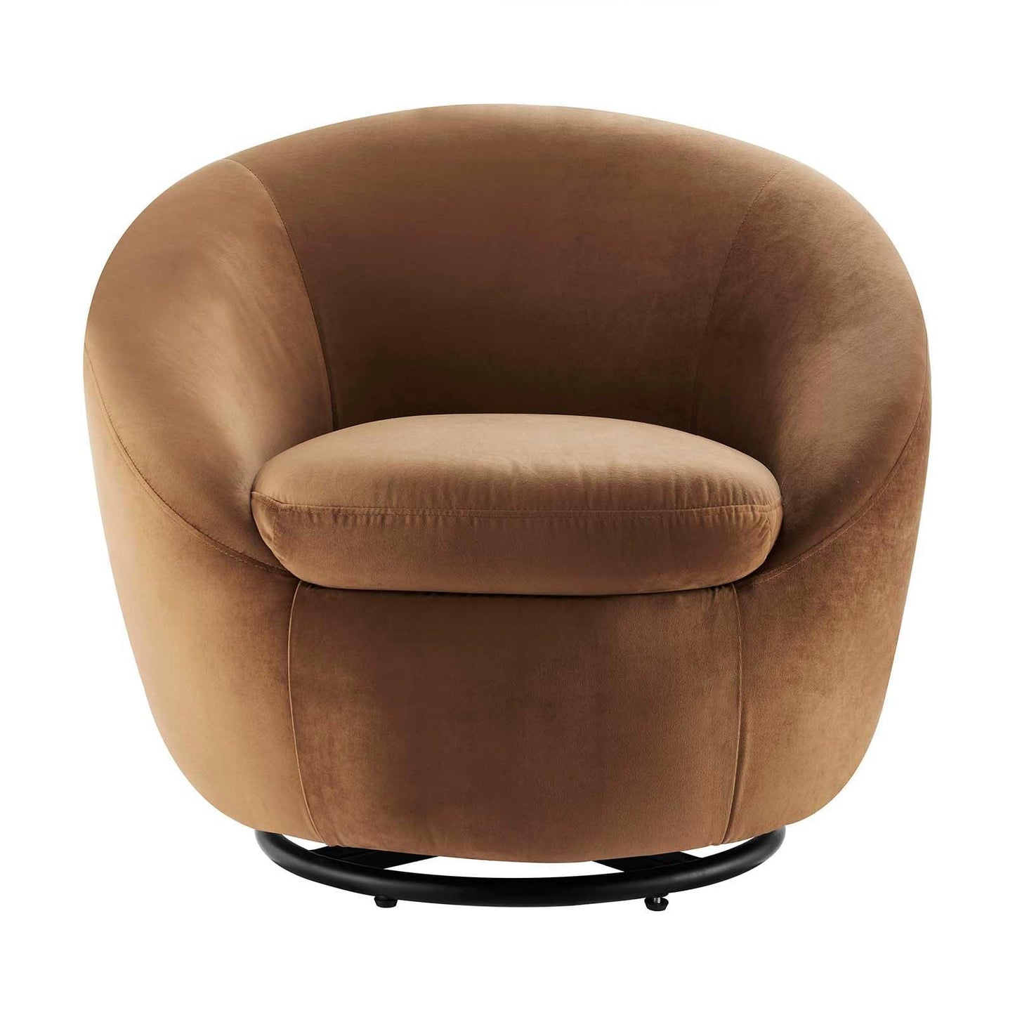 Buttercup Performance Velvet Swivel Chair, EEI-5007 FredCo