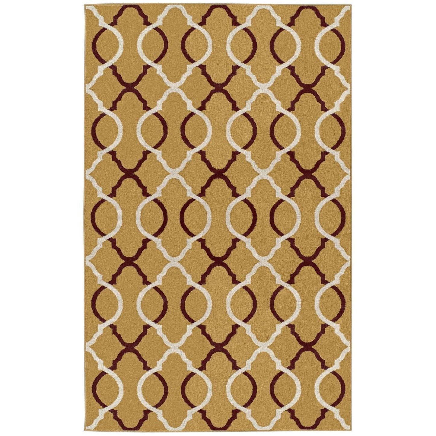 Cadena Vintage Contemporary Trellis Rug FredCo