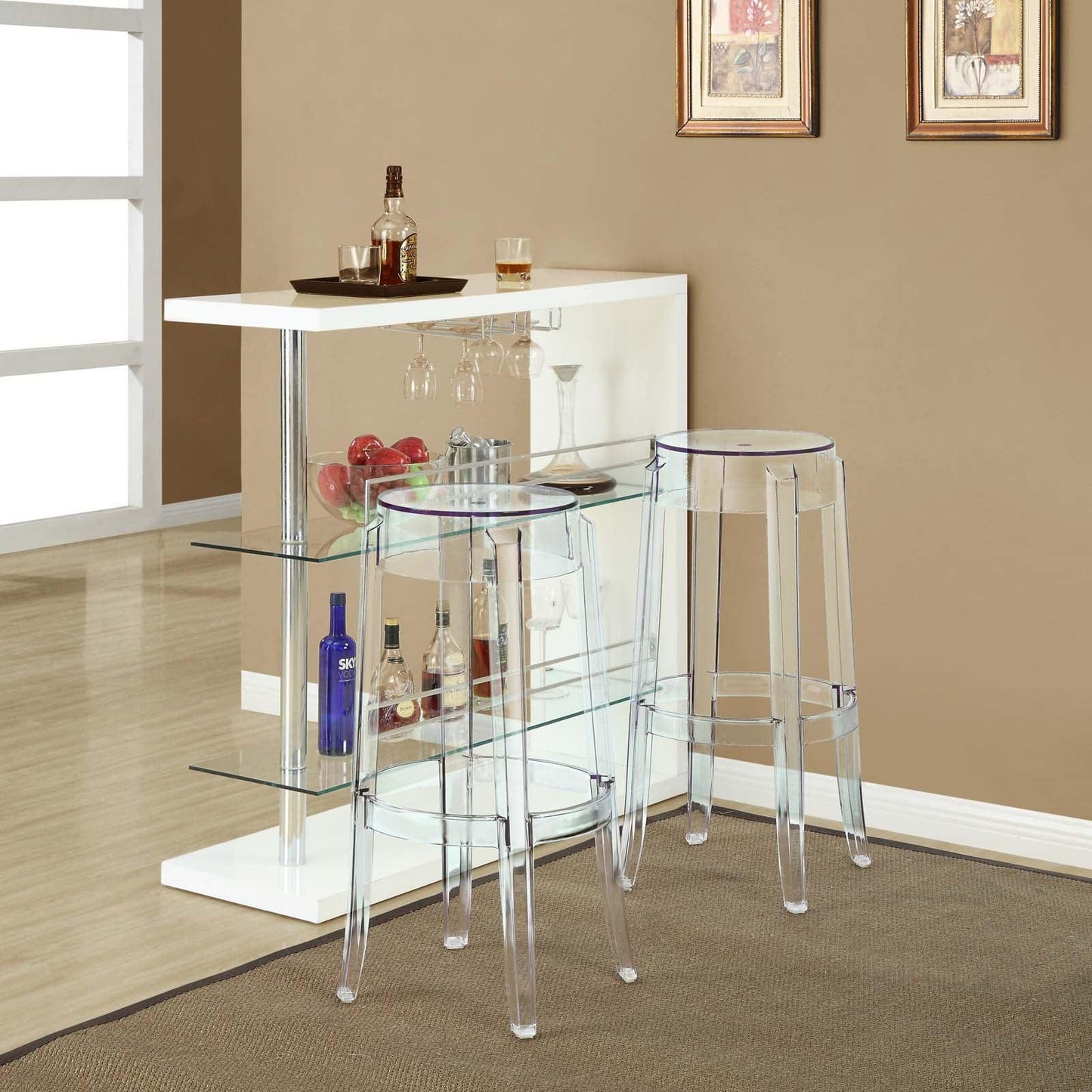 Casper Bar Stool Set of 2, EEI-909- FredCo