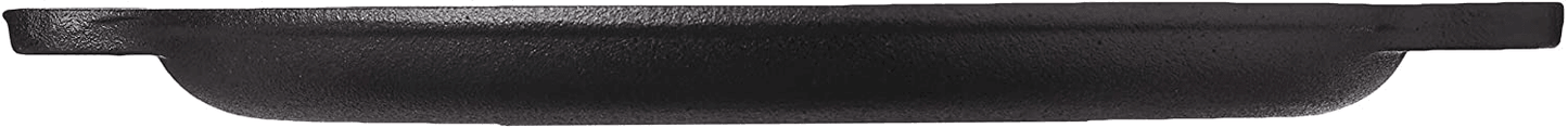 Cast Iron Pizza Pan-14” Skillet for Cooking, Baking, Grilling-Durable FredCo