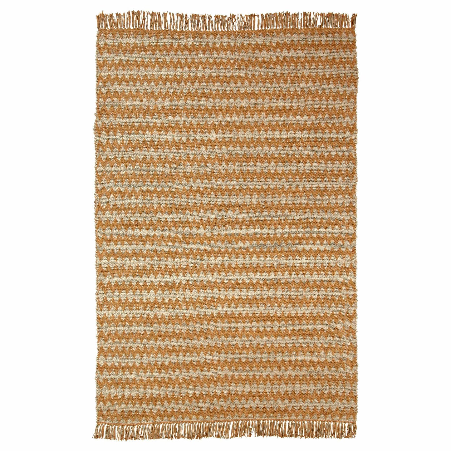 Chevron Eco-Friendly Hand Woven Jute Rug FredCo