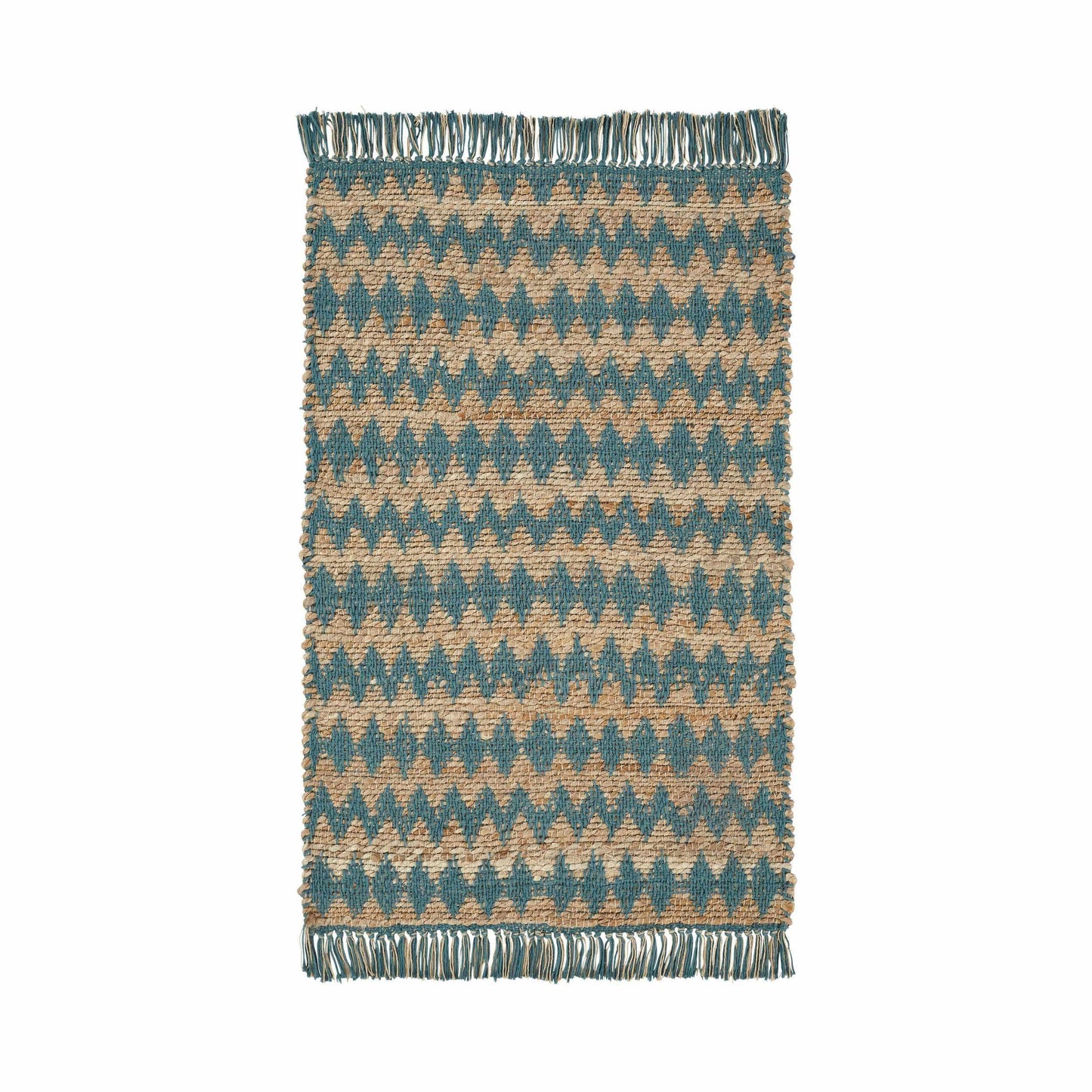 Chevron Eco-Friendly Hand Woven Jute Rug FredCo