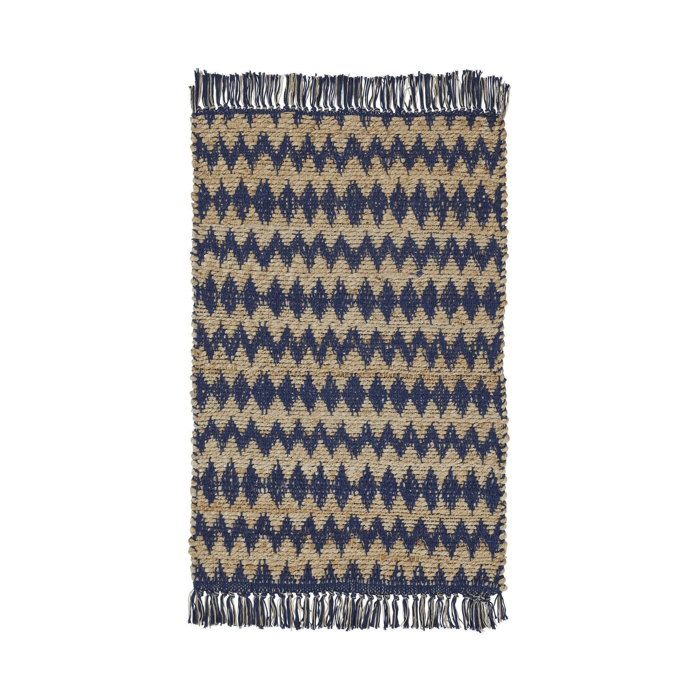 Chevron Eco-Friendly Hand Woven Jute Rug FredCo