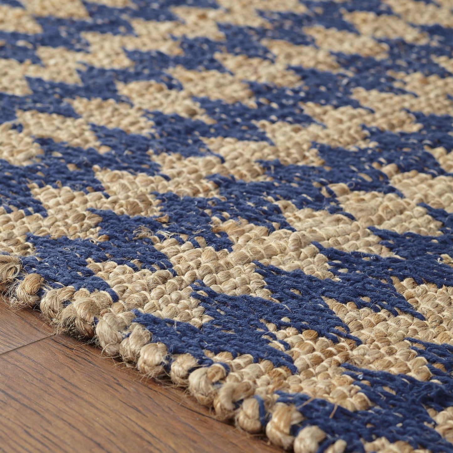 Chevron Eco-Friendly Hand Woven Jute Rug FredCo