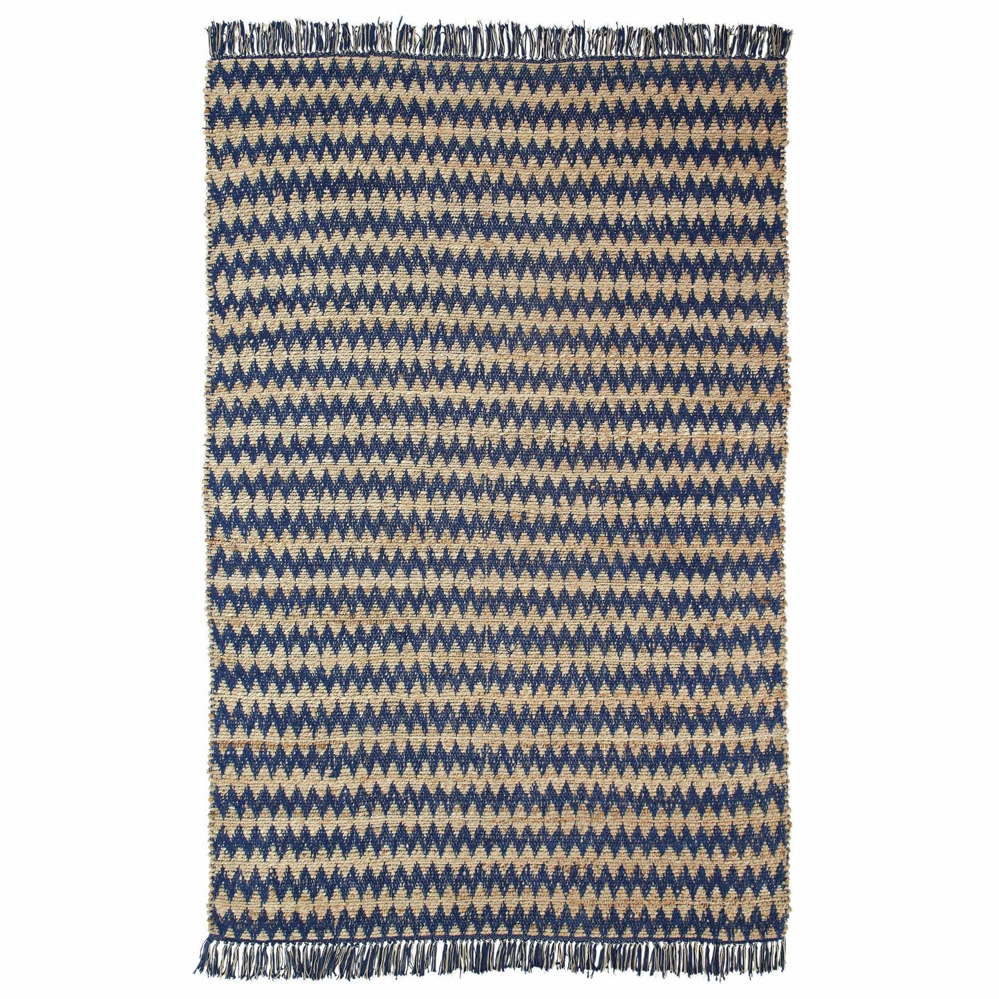 Chevron Eco-Friendly Hand Woven Jute Rug FredCo