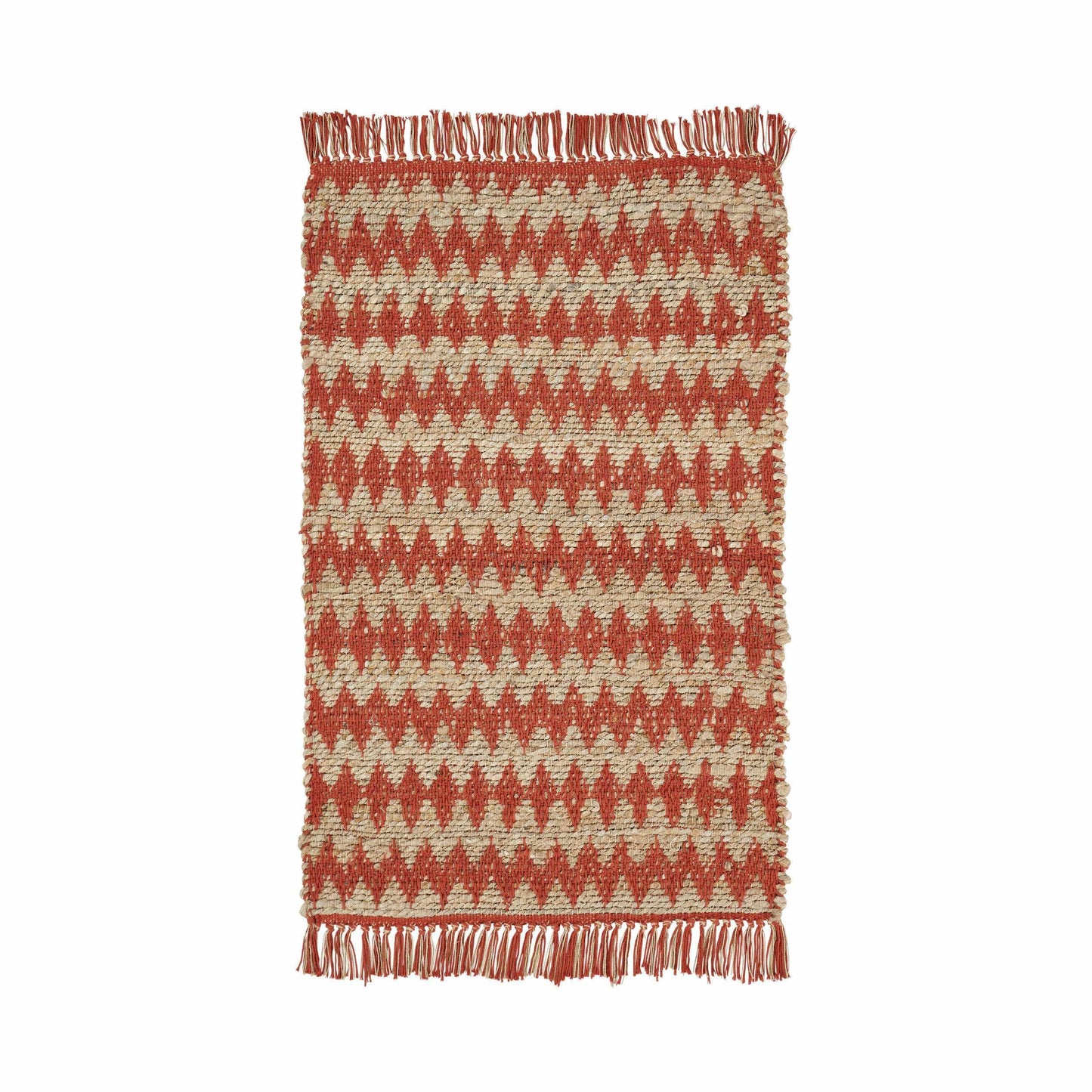 Chevron Eco-Friendly Hand Woven Jute Rug FredCo