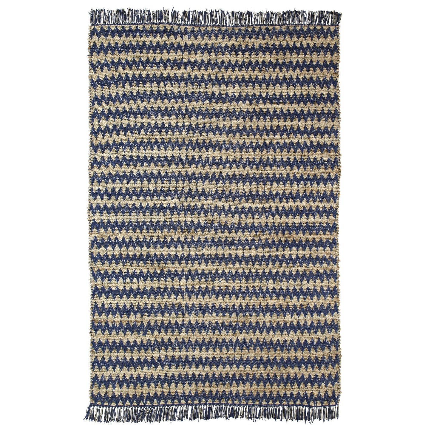 Chevron Eco-Friendly Hand Woven Jute Rug FredCo