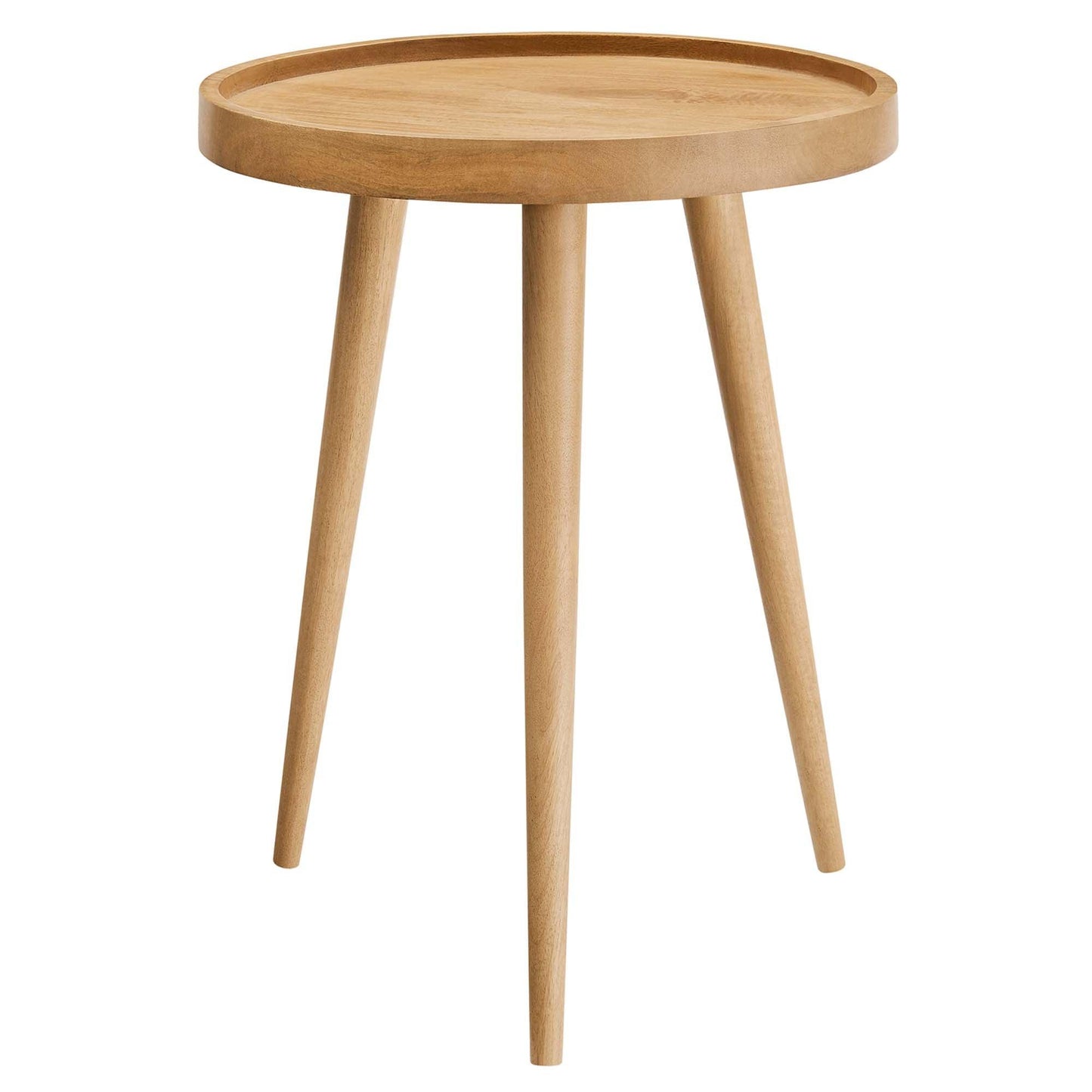 Chiro Round Wood Side Table by Modway FredCo