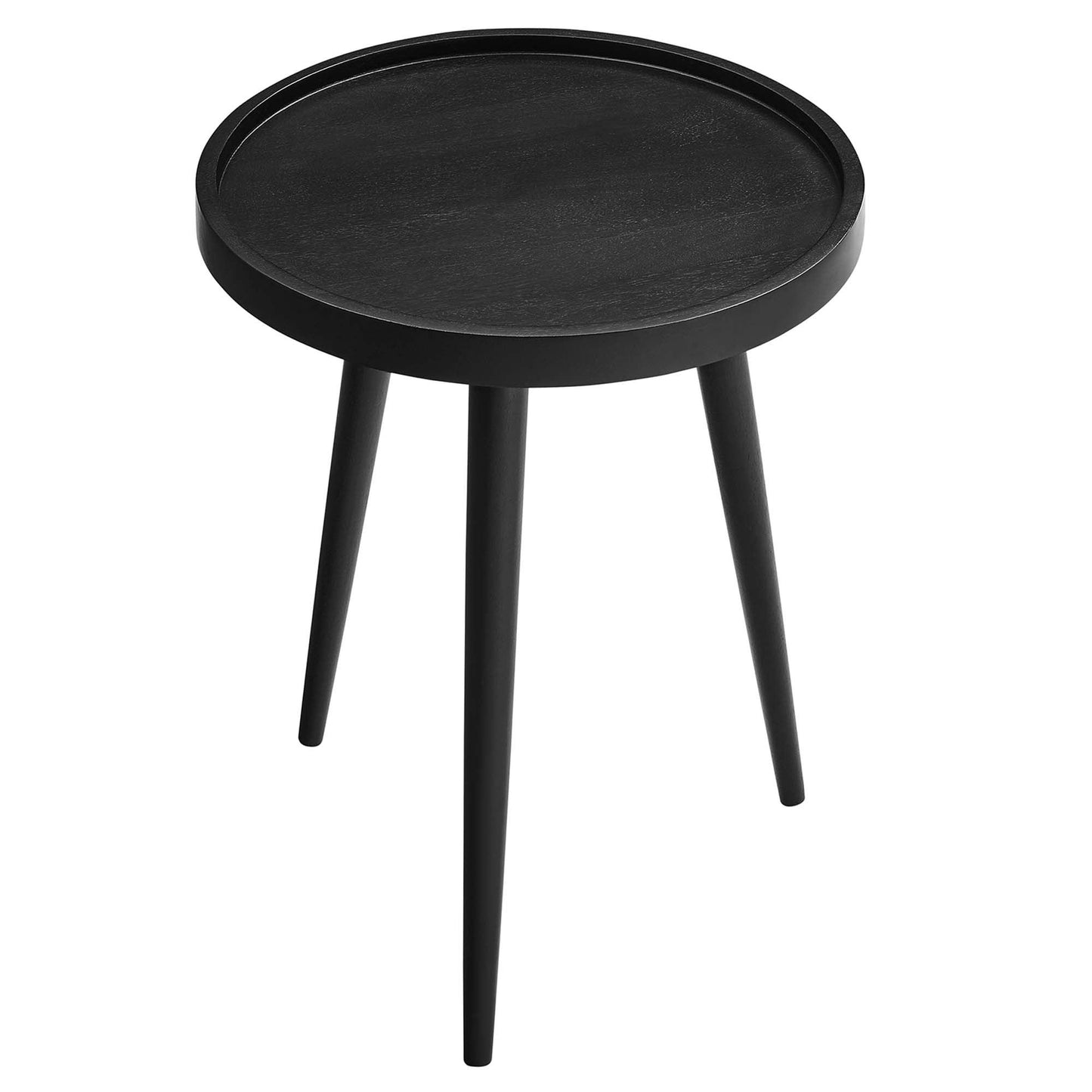 Chiro Round Wood Side Table by Modway FredCo