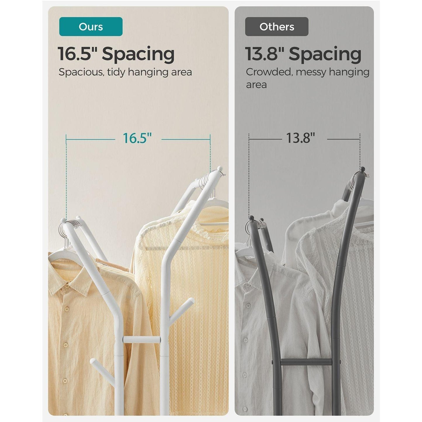 Clothing Rack with Metal Frame FredCo