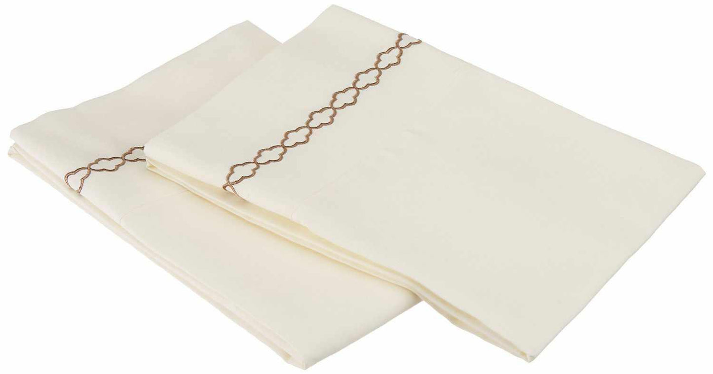 Clouds Embroidery Microfiber Pillowcases FredCo