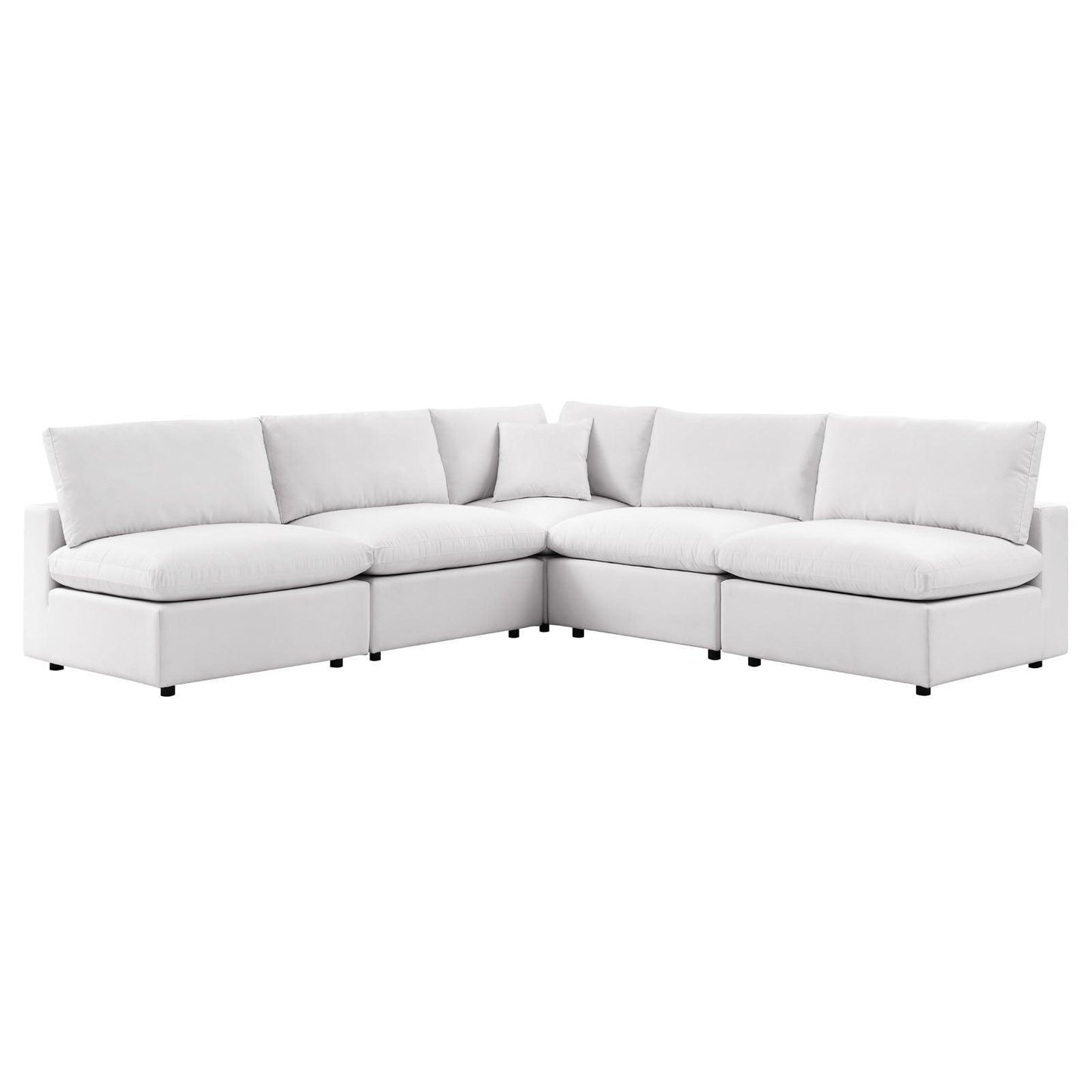 Commix 5-Piece Outdoor Patio Sectional Sofa, EEI-5587 FredCo