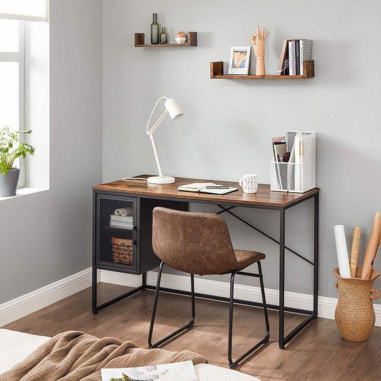 Computer Desk with Adjustable Shelf FredCo