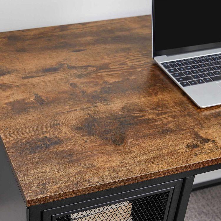 Computer Desk with Adjustable Shelf FredCo