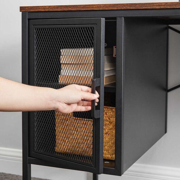 Computer Desk with Adjustable Shelf FredCo