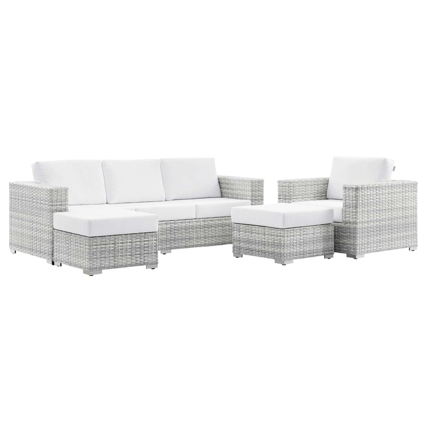 Convene 4-Piece Outdoor Patio Set, EEI-5451 FredCo