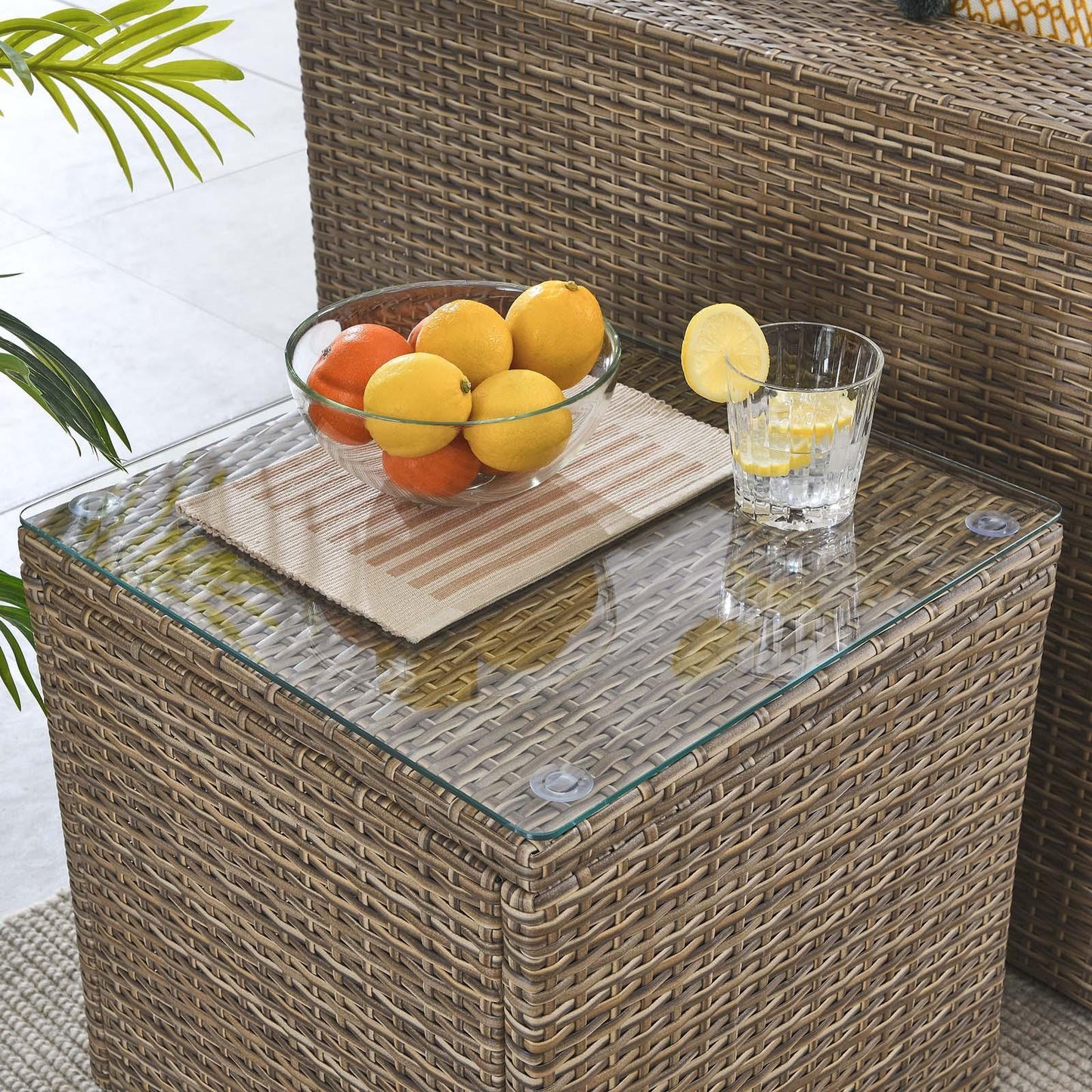 Convene Outdoor Patio Side Table, EEI-6240 FredCo