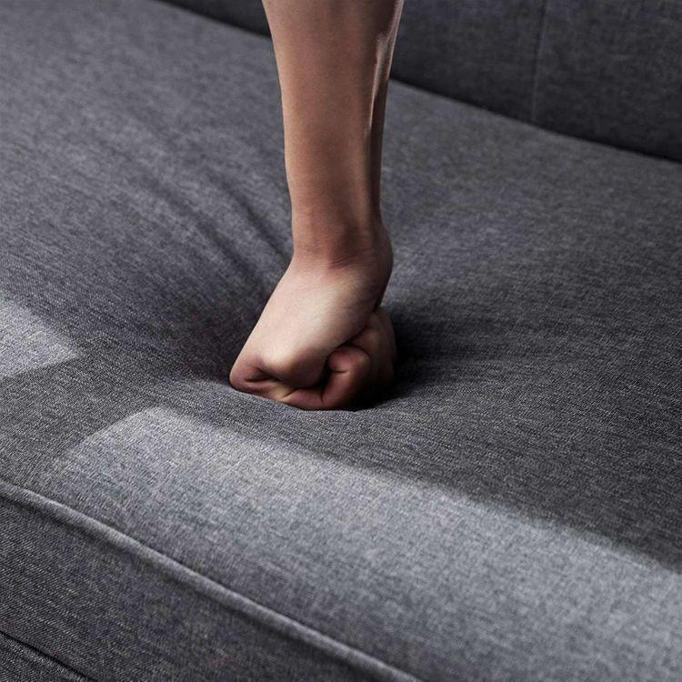 Convertible Couch Sofa Bed Grey FredCo