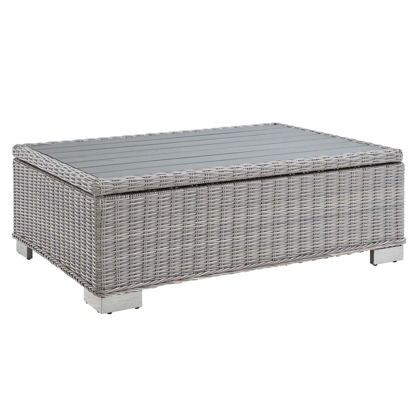 Conway 4-Piece Outdoor Patio Wicker Rattan Furniture Set, EEI-5095 FredCo