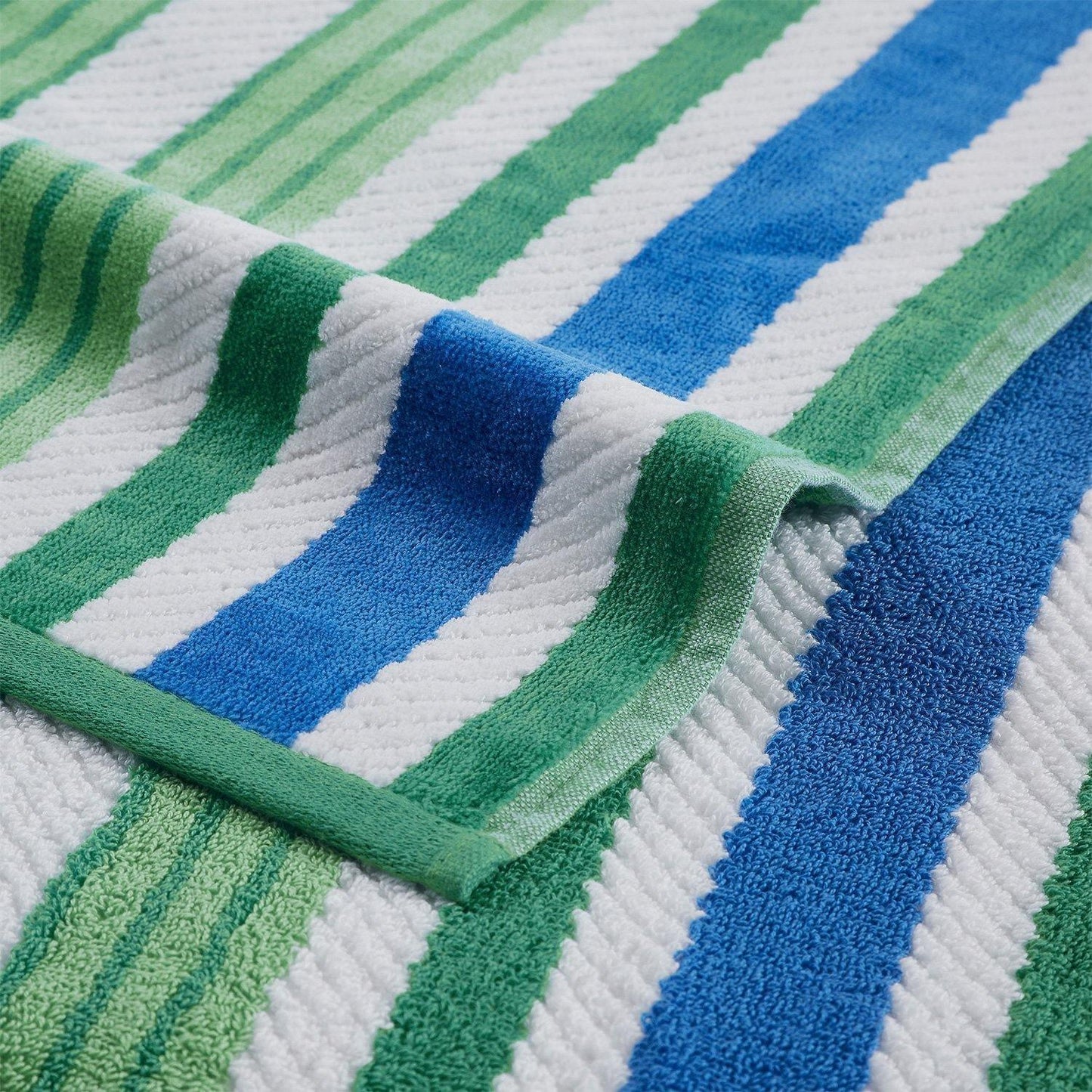 Cotton Rope Textured (set of 2) Oversized Beach Towel - Atlantis FredCo