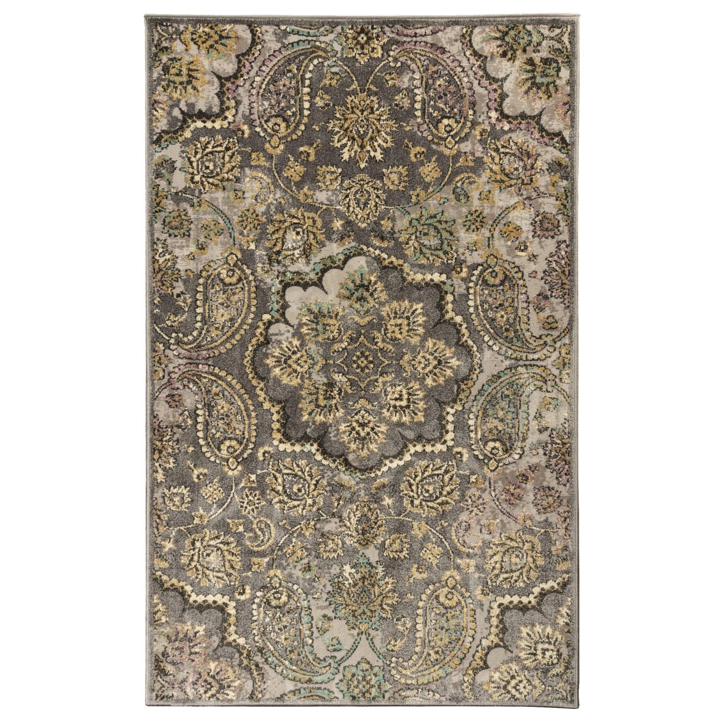 Cypress Oriental Floral Paisley Rug FredCo