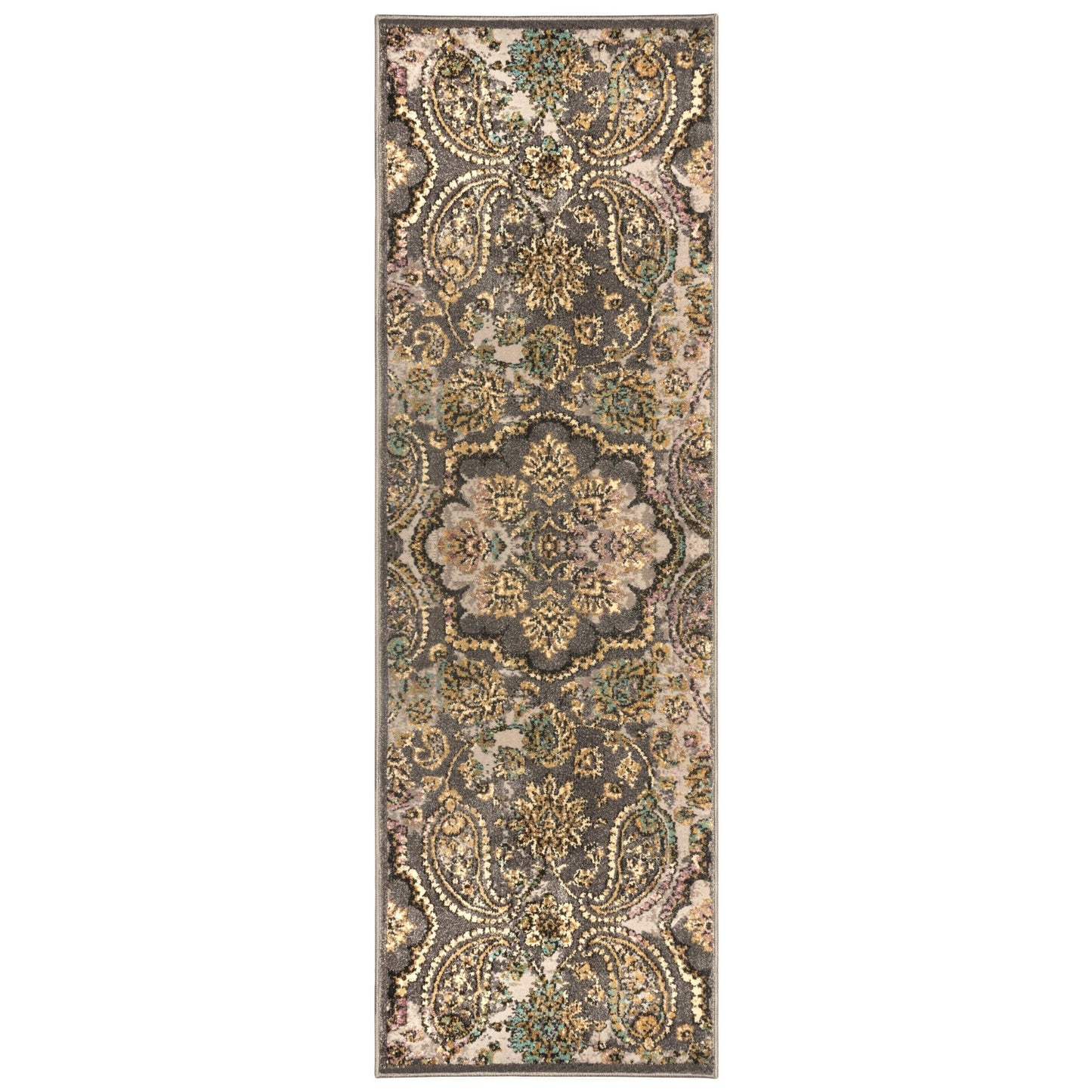 Cypress Oriental Floral Paisley Rug FredCo