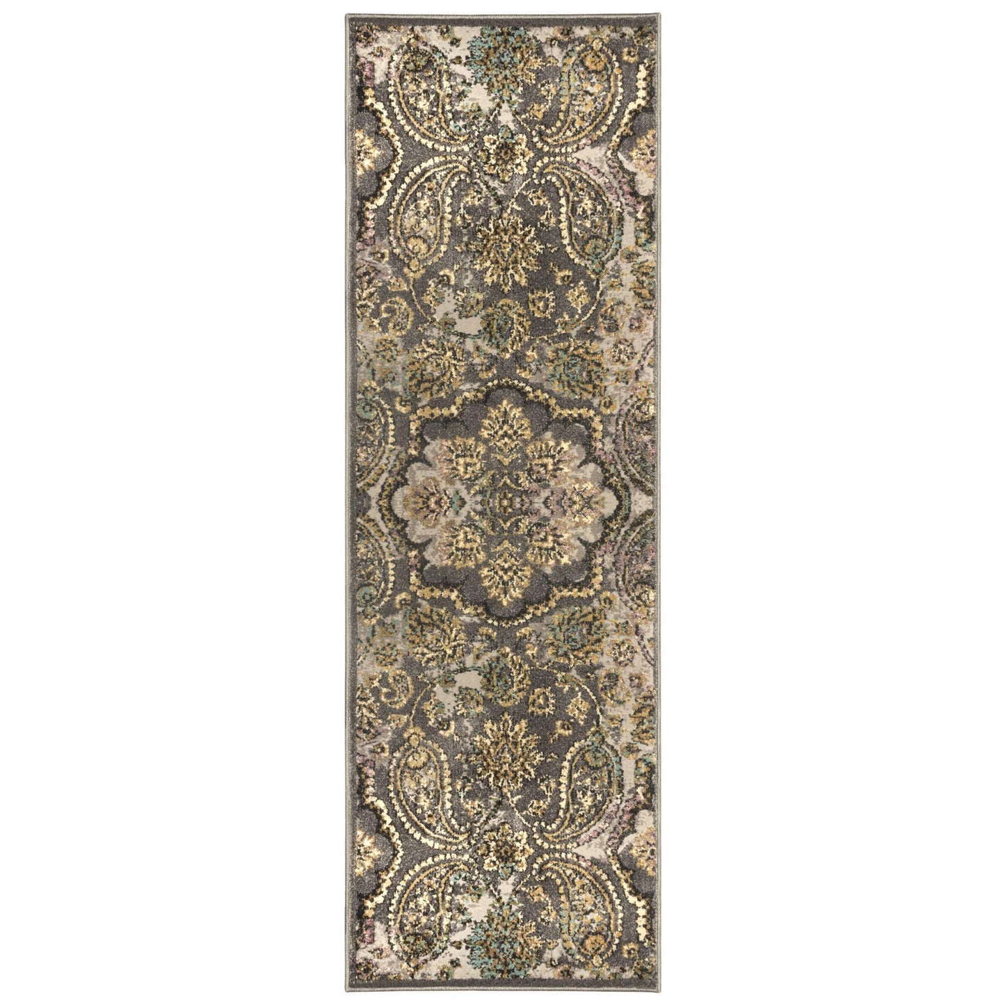Cypress Oriental Floral Paisley Rug FredCo
