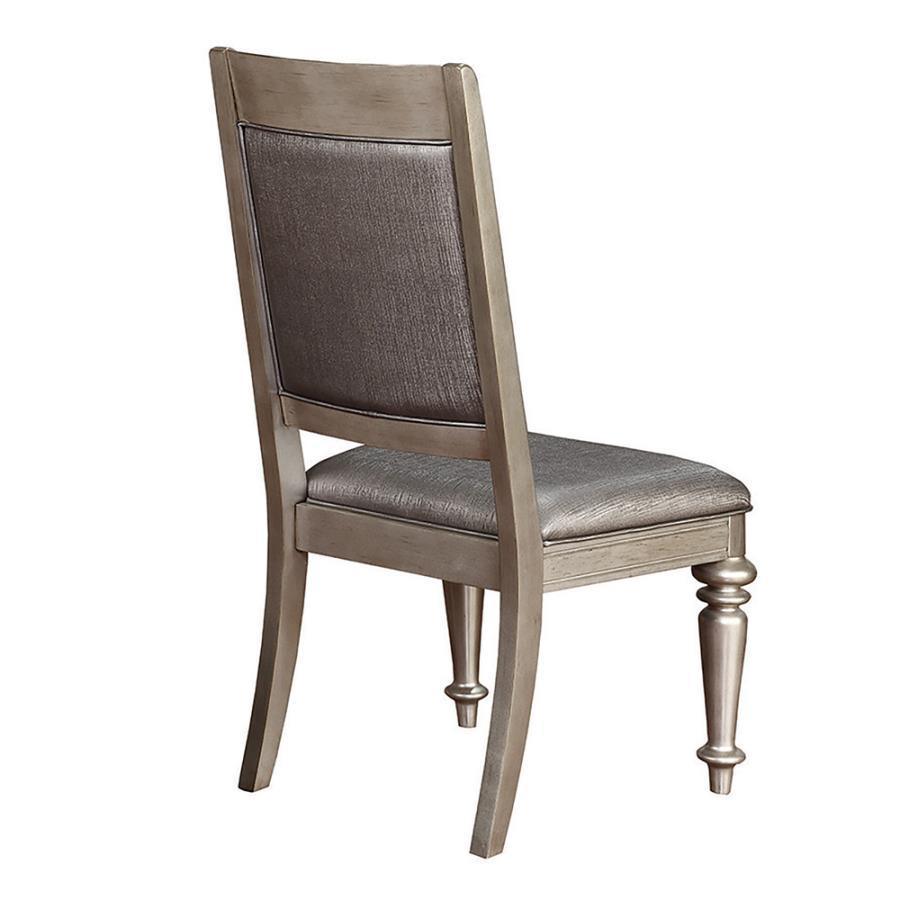 Danette Dining Room Set Metallic Platinum 106471-S7 Coaster FredCo