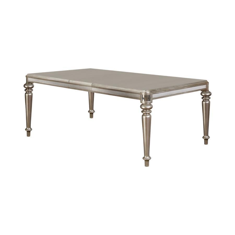 Danette Dining Room Set Metallic Platinum 106471-S7 Coaster FredCo