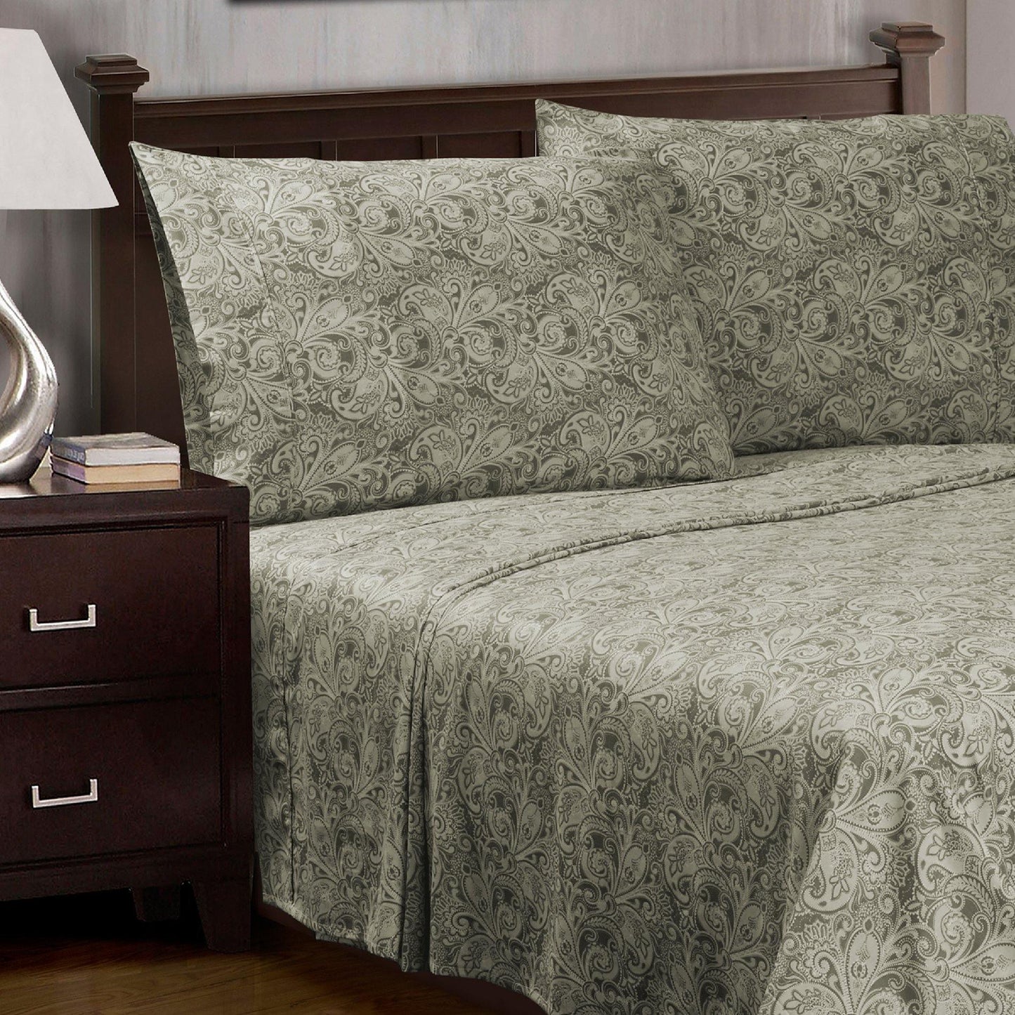 Decorative Alderwood Cotton Sheet Set FredCo