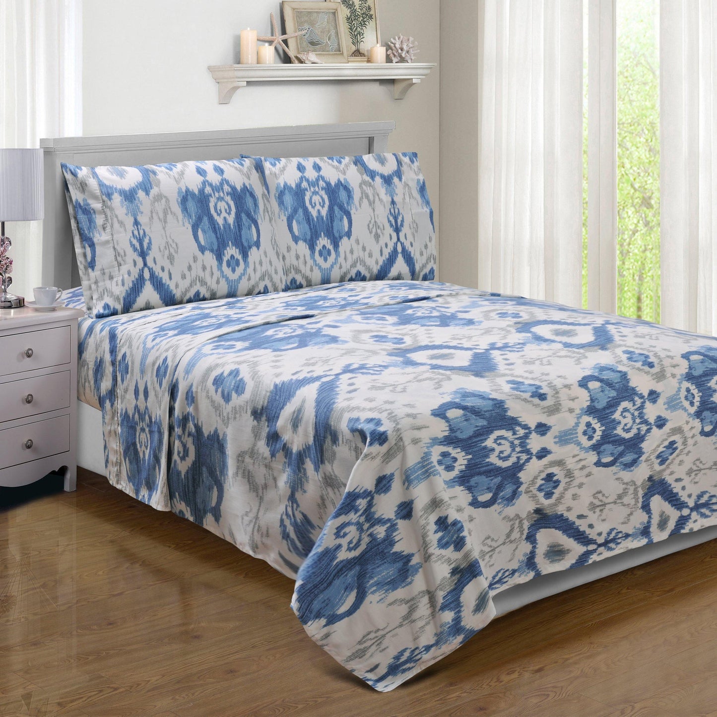 Decorative Alderwood Cotton Sheet Set FredCo