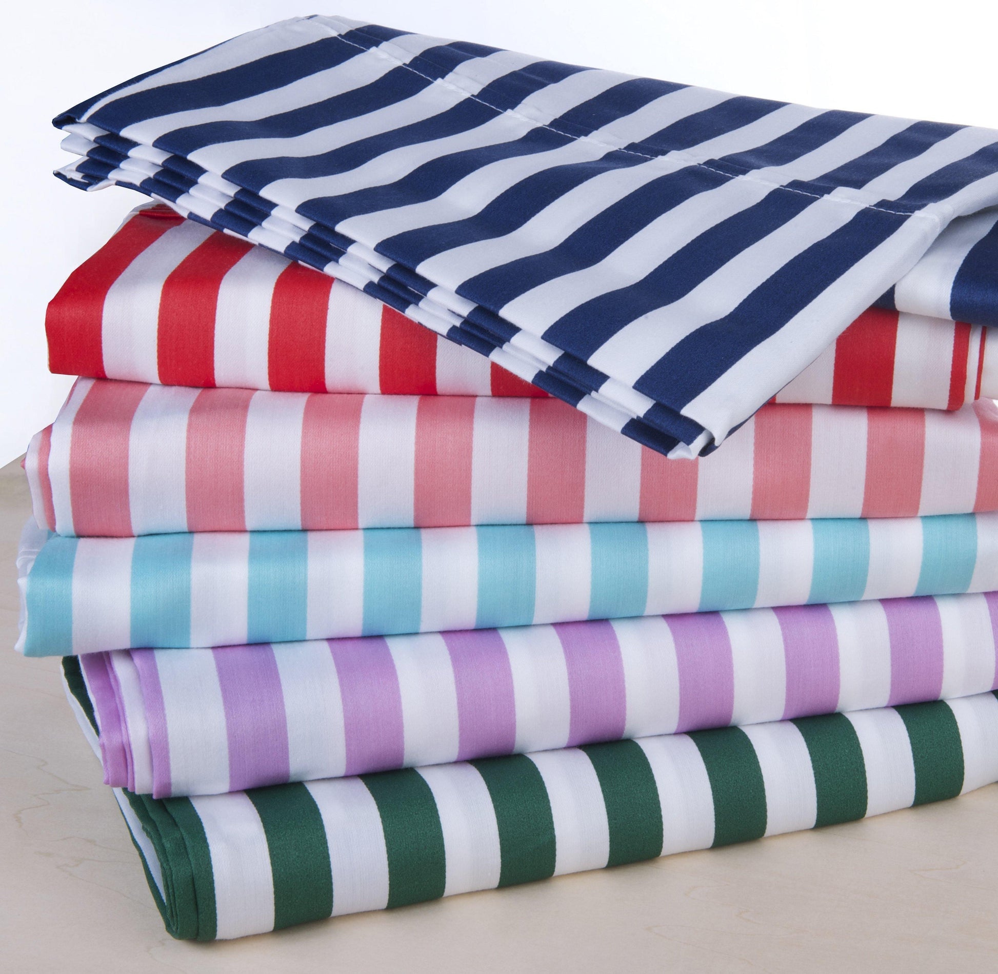 Decorative Kids Striped Cabana Cotton Sheet Set FredCo