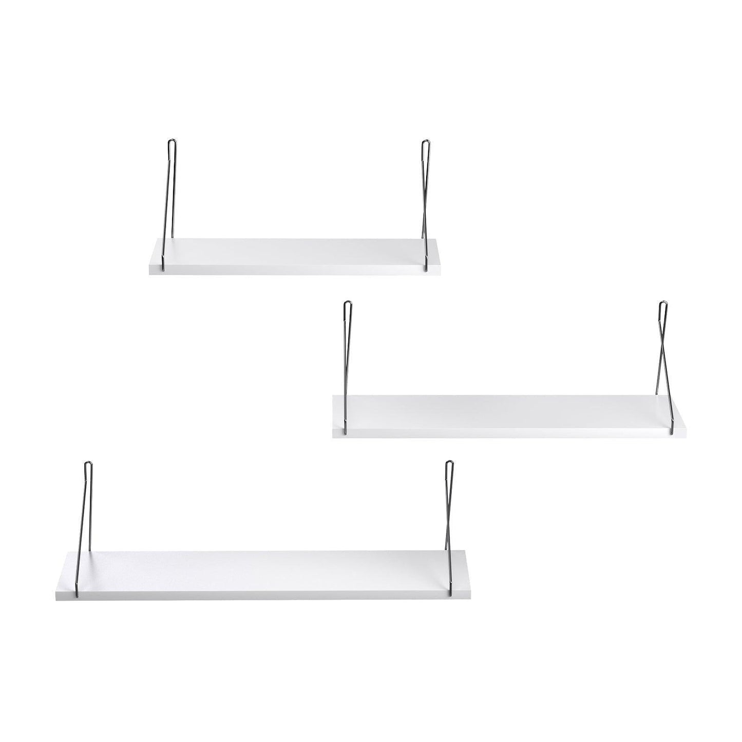 Decorative Wall Shelves Set of 3 FredCo