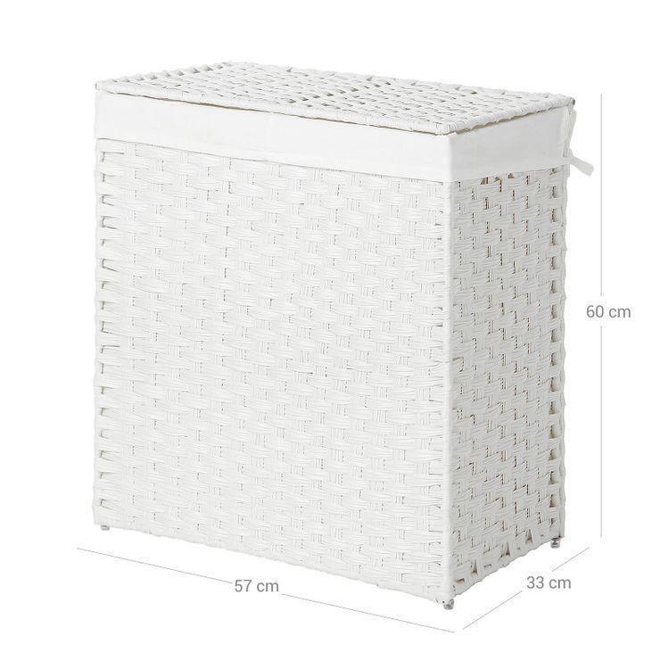 Divided Laundry Basket FredCo