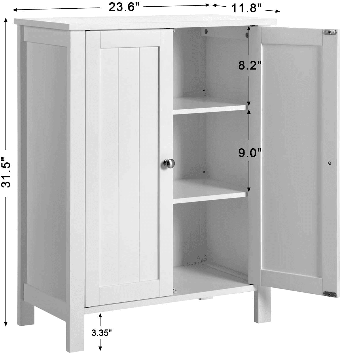 Double Door Bathroom Cabinet FredCo