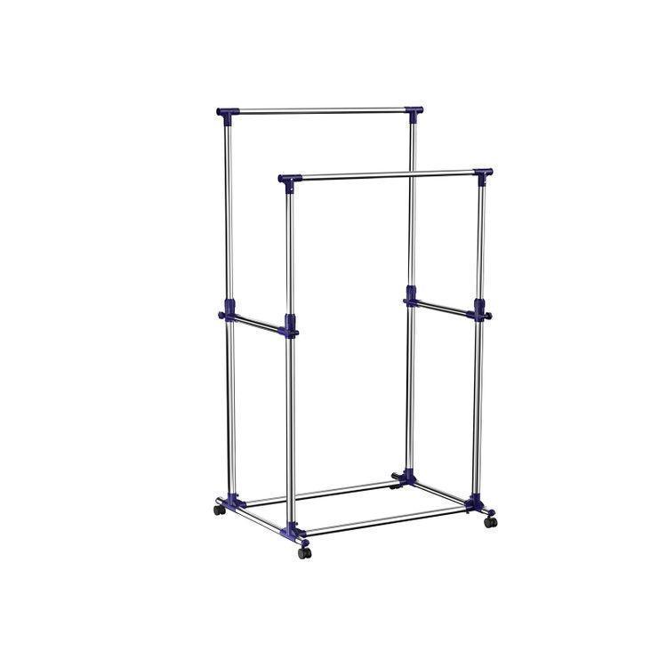 Double Rod Garment Rack FredCo