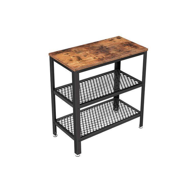 Double Shelves Side Table FredCo