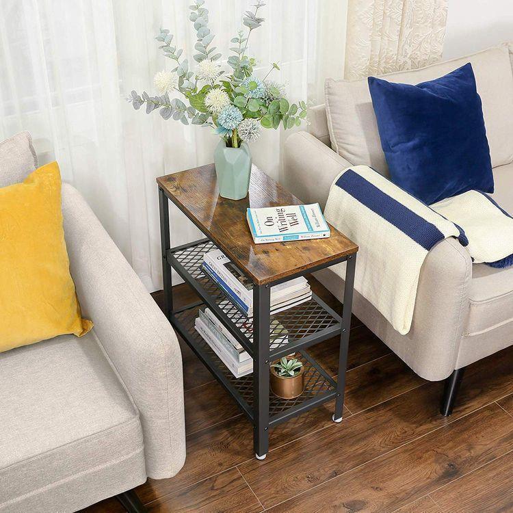 Double Shelves Side Table FredCo