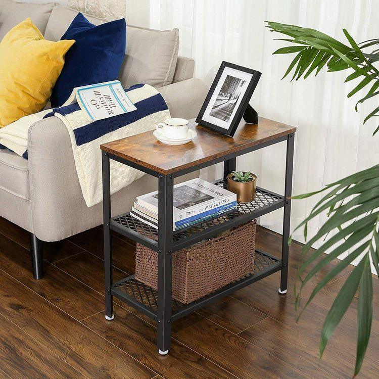 Double Shelves Side Table FredCo