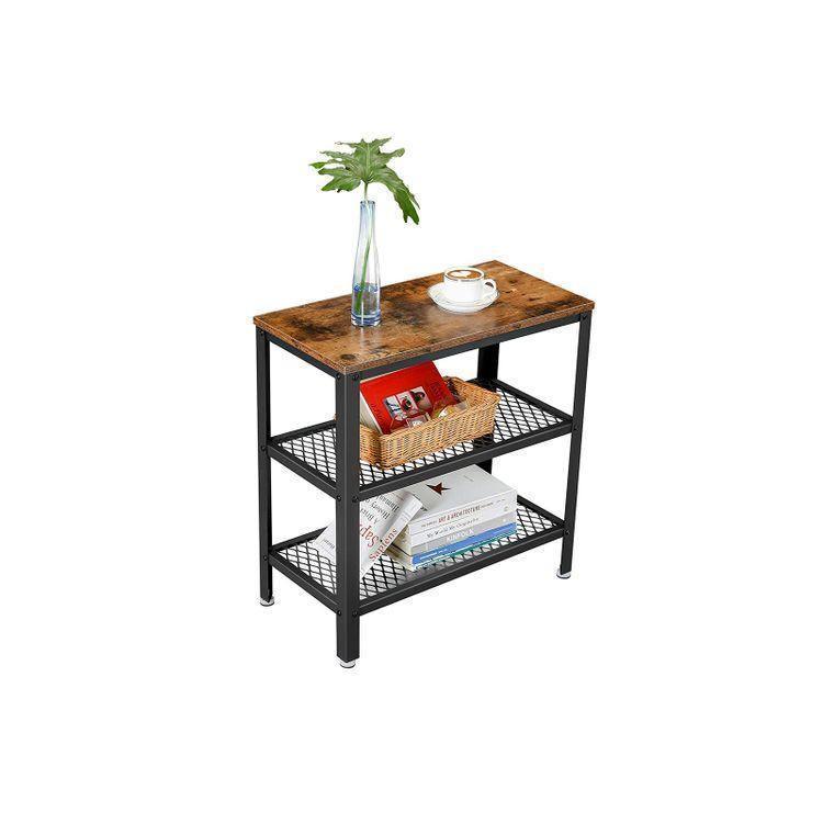 Double Shelves Side Table FredCo
