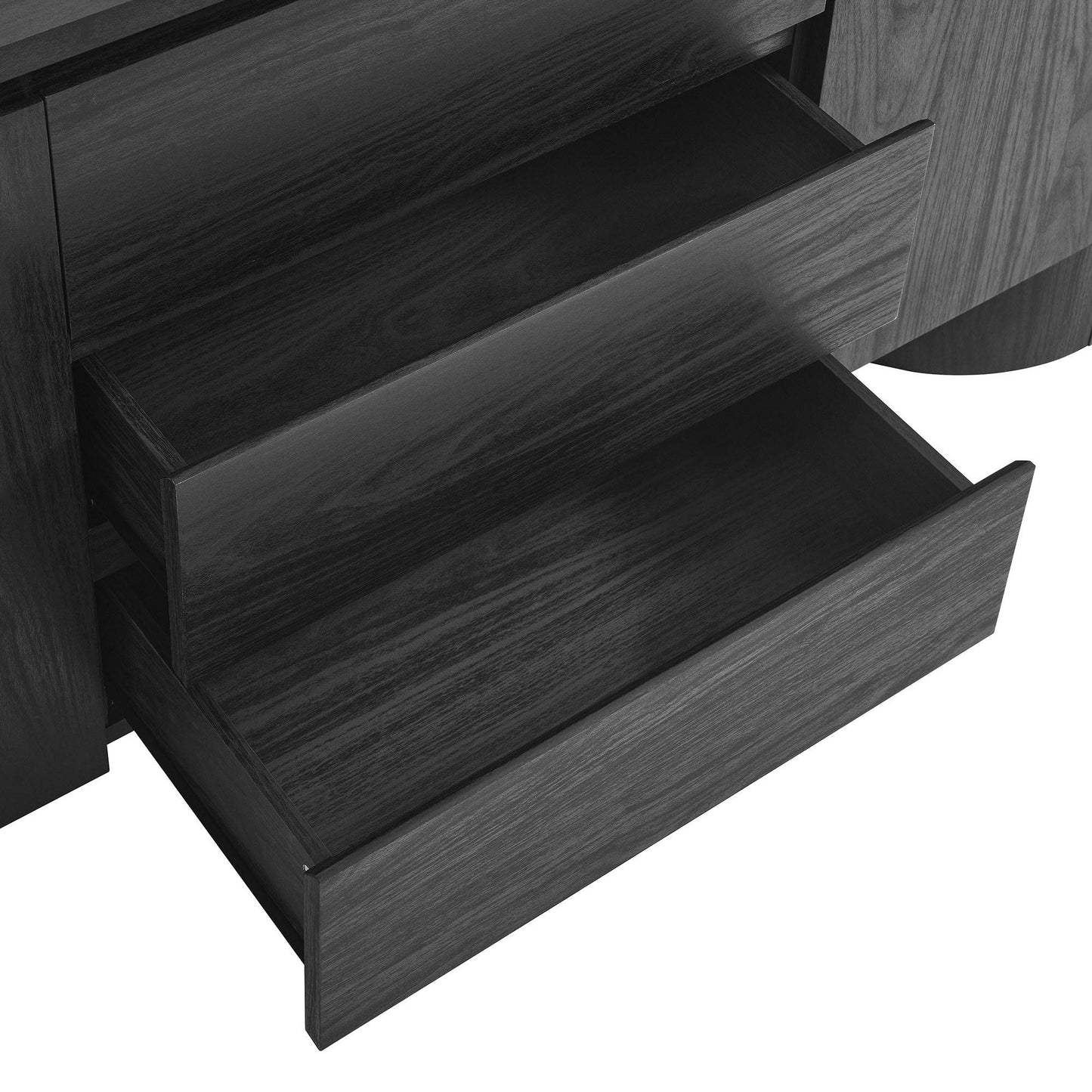 Duval 71" Rounded Sideboard Storage Cabinet by Modway FredCo
