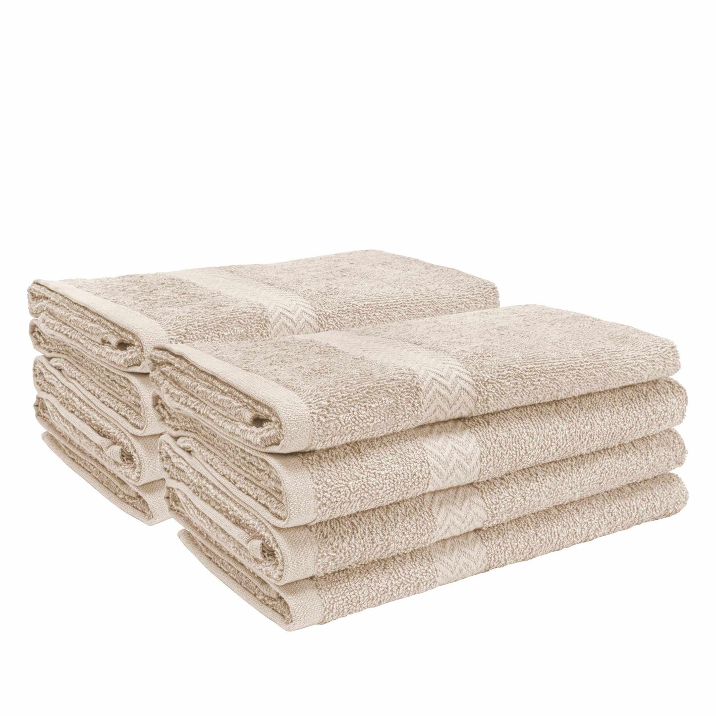 Eco-Friendly Cotton 8-Piece Hand Towel Set, by Superior FredCo