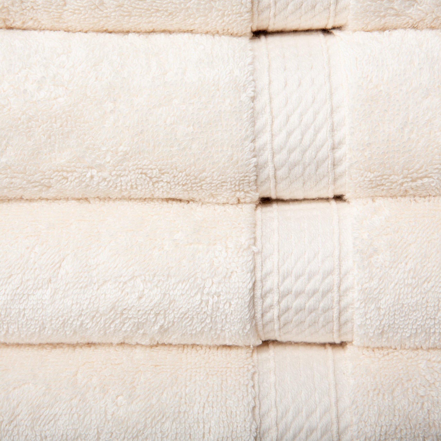 Egyptian Cotton Solid 10-Piece Towel Set FredCo