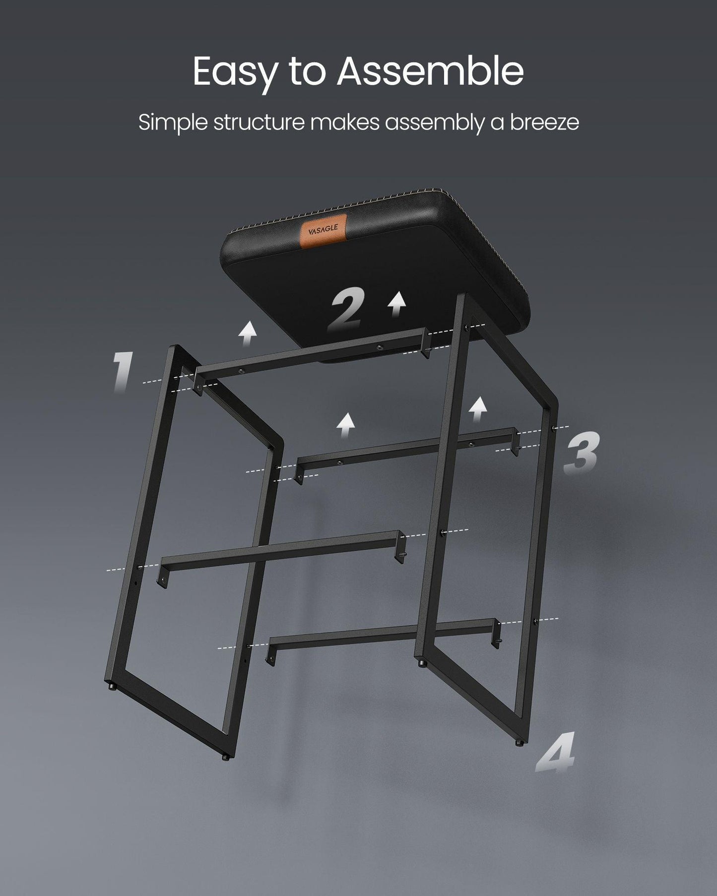 EKHO Collection - Counter Height Bar Stools FredCo