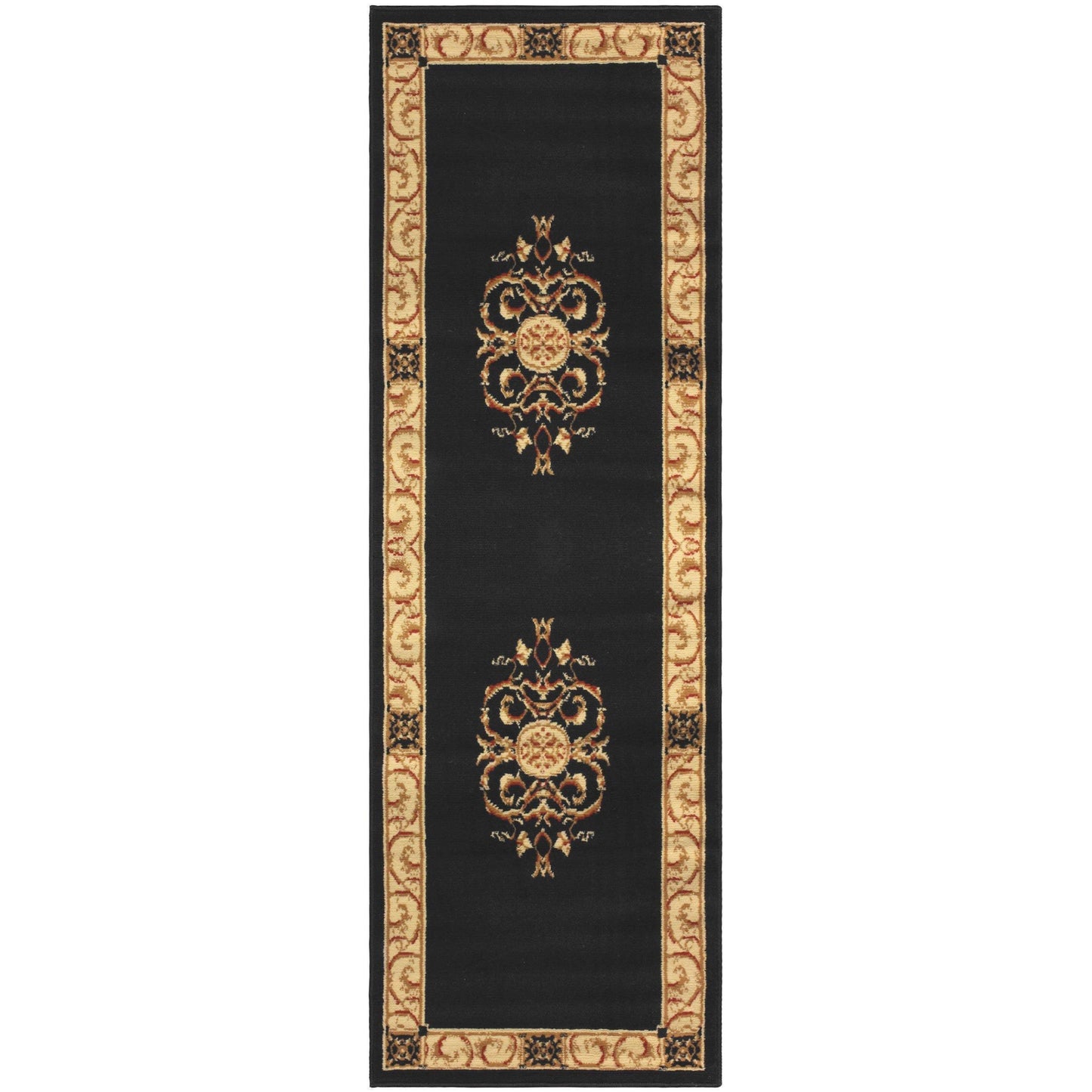 Elegant Vintage Ornamental Medallion Rug FredCo
