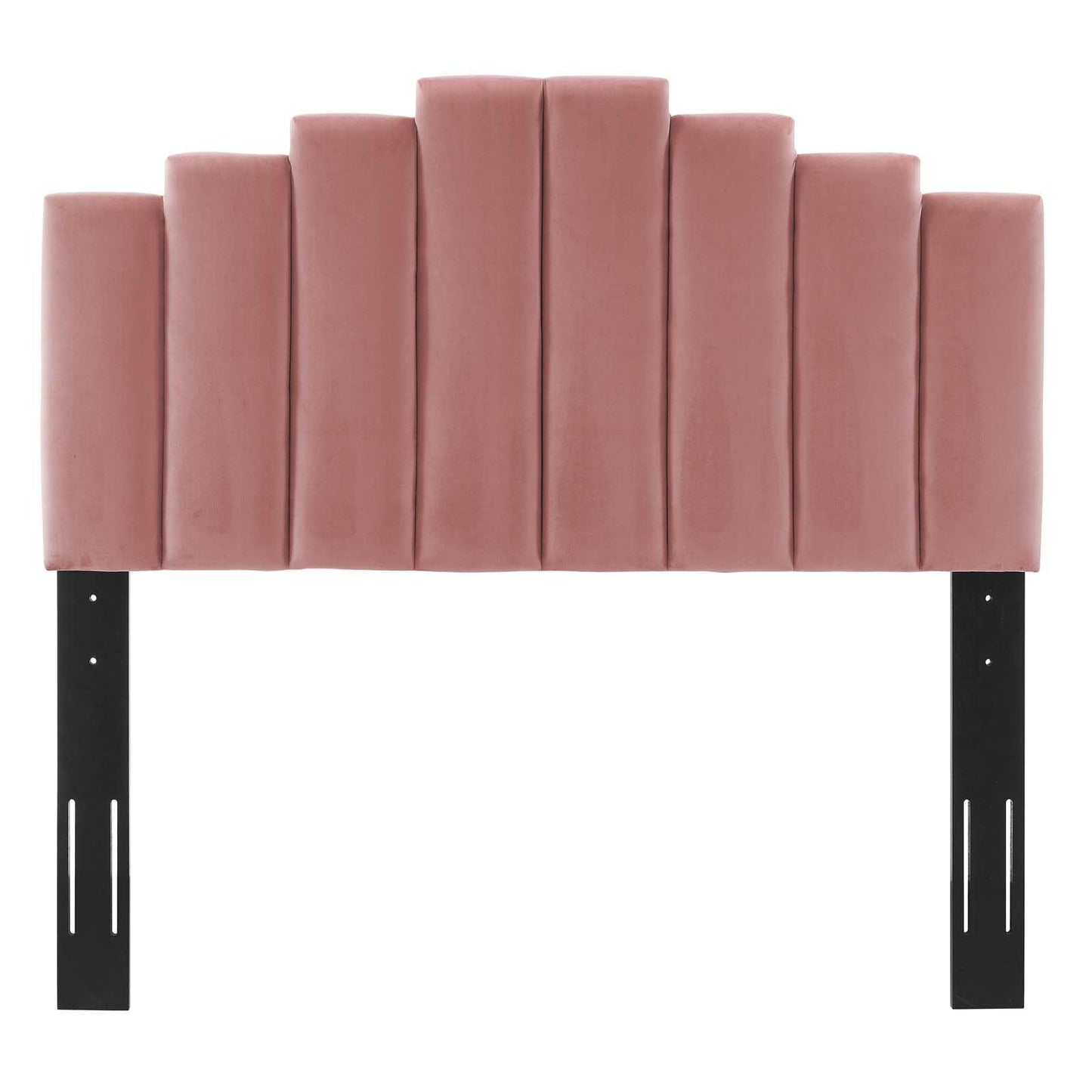 Elise Twin Performance Velvet Platform Bed, MOD-6879 FredCo