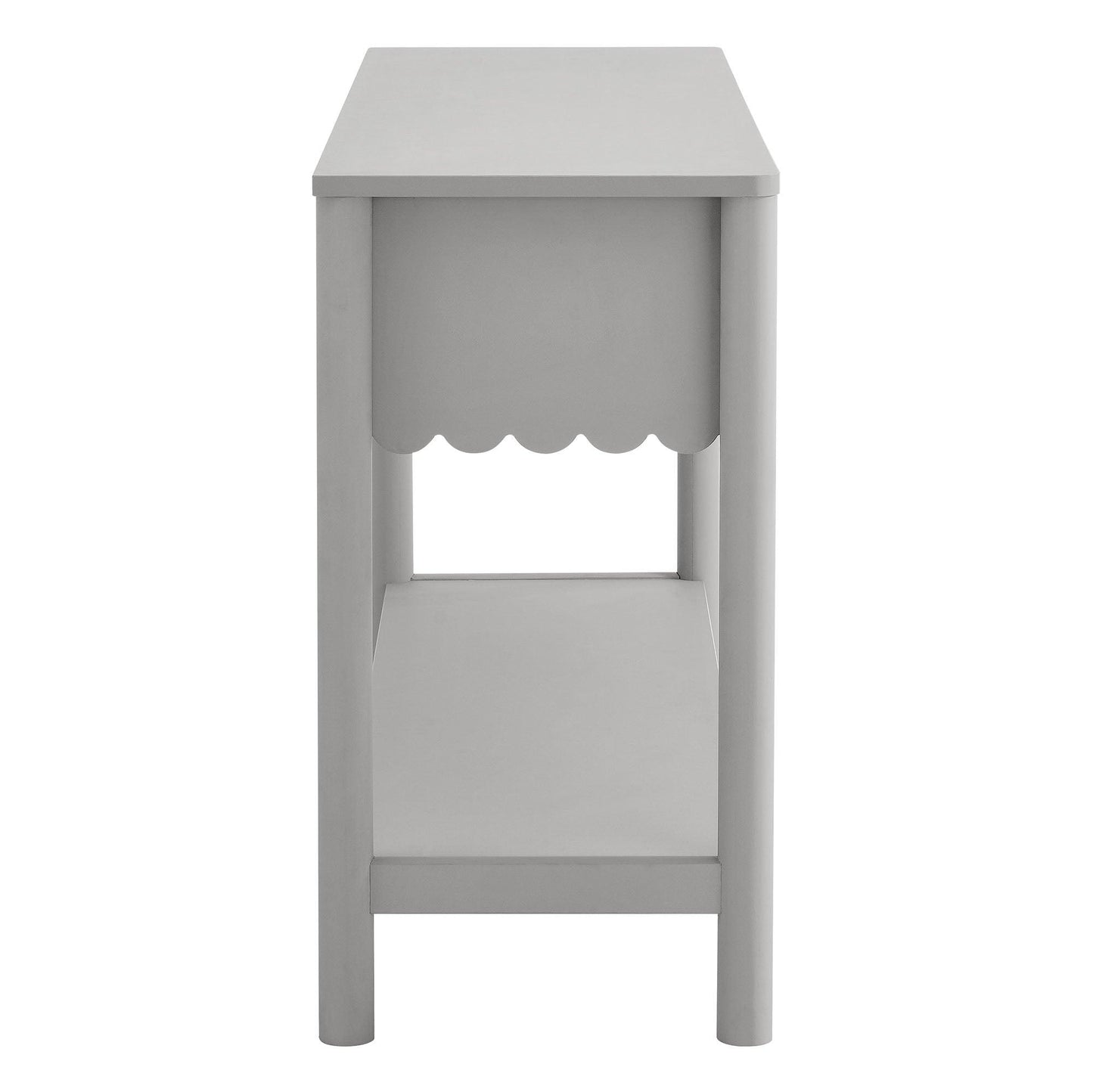 Emmeline 3-Drawer Scalloped Console Table by Modway FredCo