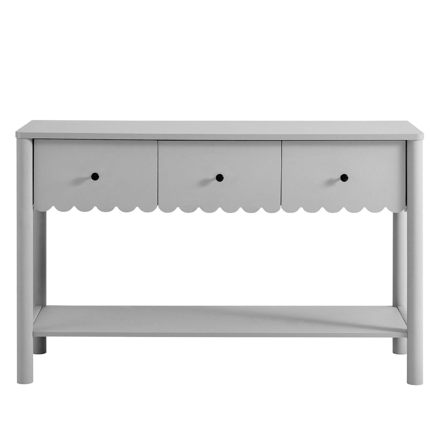 Emmeline 3-Drawer Scalloped Console Table by Modway FredCo