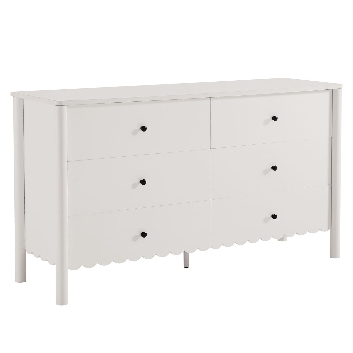 Emmeline Scalloped 6-Drawer Dresser by Modway FredCo